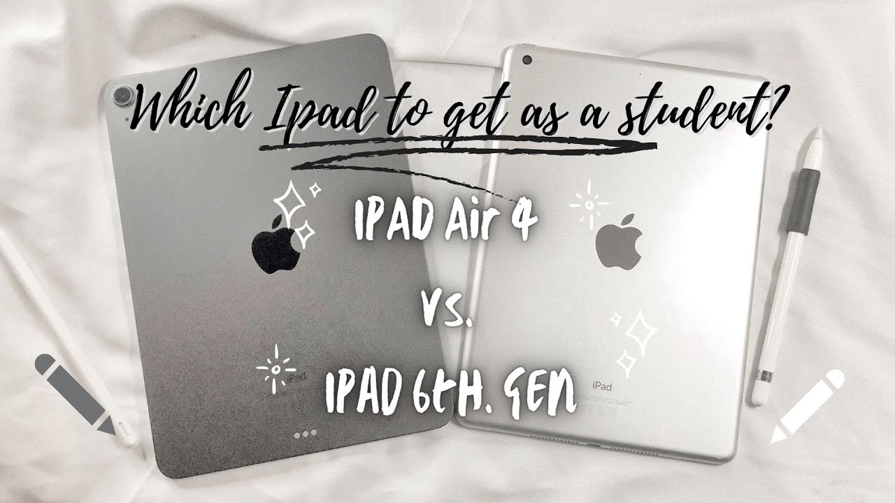 Ipad Air 4 Vs Ipad 6th Gen Which Ipad To Get As A Student Budget Ipads Vs Youtube Ipad Air 4 Vs Ipad 6th Gen Which Ipad To Get As A Student Budget Ipads Vs Youtube