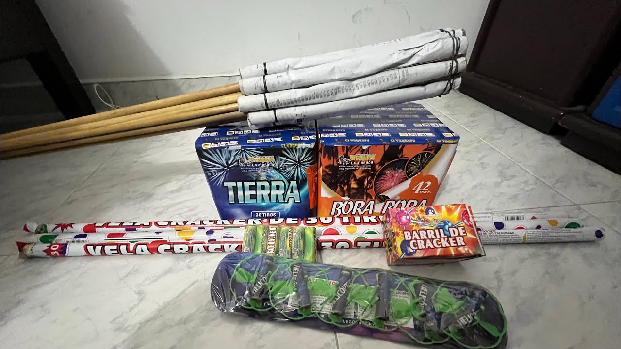 MI ARSENAL PIROTÉCNICO FINAL DE AÑO 24/25