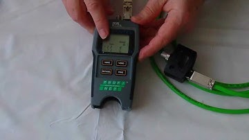 Tester zapojení Profinet/Ethernet kabelů