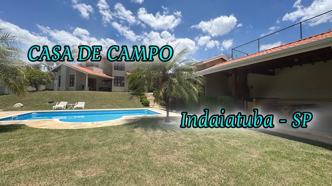 ✨ CHÁCARA À VENDA NO CONDOMÍNIO TERRAS DE ITAICI – INDAIATUBA/SP ✨