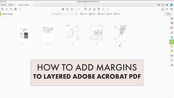 Adobe Acrobat: How to Add Printer Margins to Layered PDF File
