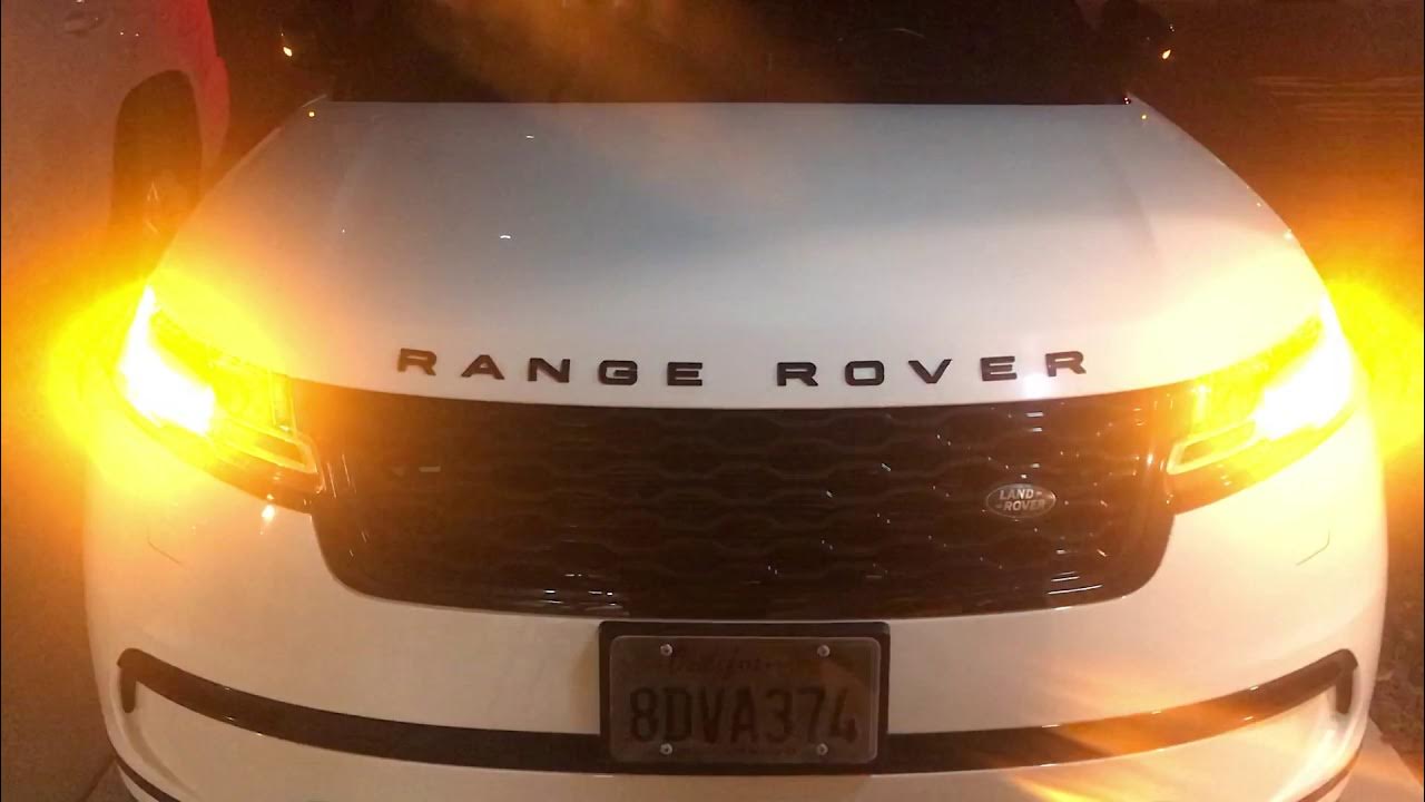 Range Rover Velar Headlight Malfunction? YouTube