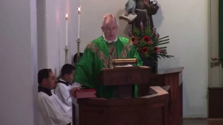 Last Sunday Mass (Ordinary Form)  of Fr. Jeffrey K...