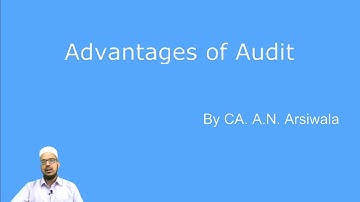 Advantages of Auditing
