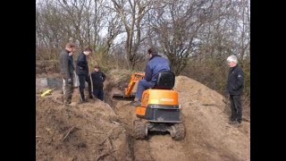 Uitgraven Küverbunker 451a in Gaasterbos Wijk aan Zee