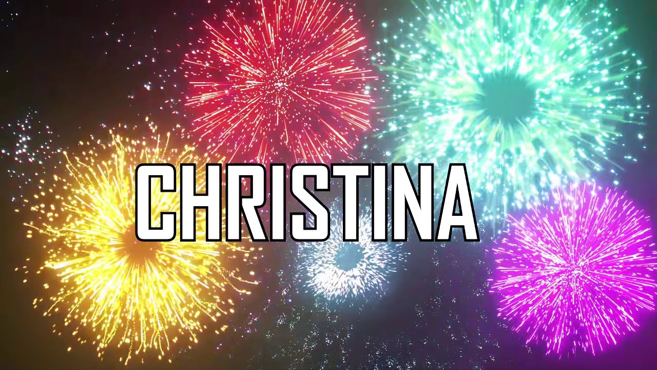 Joyeux Anniversaire Christina Youtube