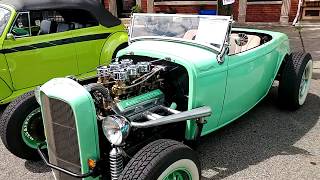 1932 Light Mint Green Ford Roadster Convertible