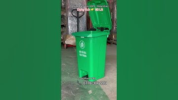 Thùng Rác Công Cộng 80 Lít #shorts #shortvideo