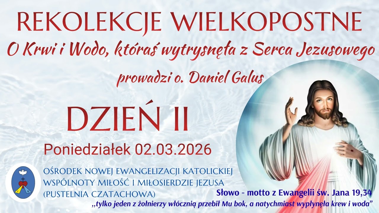 Rekolekcje Wielkopostne 02.03.2026 Różnice pasyjny