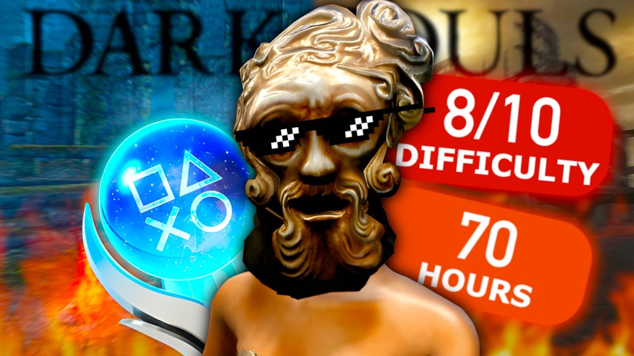 Платиновый трофей в Dark Souls как у профессионала.