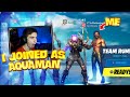 i Joined people as AQUAMAN 🌊 (Season 3 aquaman for free)