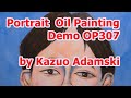 Oil painting  portrait day 1 op307-1 [LIVE]--  Déformer & Abstract & Expressionism