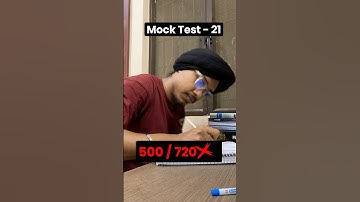 NEET Motivation | neet mock test score | consistency is the key #neet2025 #neetmotivation #mocktest