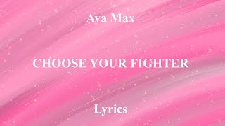 Ava Max - Choose your fighter - Lyrics
You can be a lover or a fighter, whatever you desire
Life is like a runway and youre the designer
Wings of a butterfly, eyes of a tiger
Whatever you want, baby, choose your fighter
I know this world can be a little
Confusing, no walk in the park
But I can help you solve the riddle
Youre perfect as you are
If you wanna break out of the box
Wanna call all of the shots
If you wanna be sweet or be soft
Then, go off
If you wanna go six inch or flat
Wanna wear hot pink or black
Dont let anybody tell you that you cant
Cause you can
You can be a lover or a fighter, whatever you desire
Life is like a runway and youre the designer
Wings of a butterfly, eyes of a tiger
Whatever you want, baby, choose your fighter
Choose your fighter
Choose your fighter
A pretty knight in shining diamonds
A beauty queen in camouflage
Is giving thunder and lightning
When you give it all you got
If you wanna break out of the box
Wanna call all of the shots
If you wanna be sweet or be soft
Then, go off
If you wanna go six inch or flat
Wanna wear hot pink or black
Dont let nobody tell you that you cant
Cause you can
You can be a lover or a fighter, whatever you desire
Life is like a runway and youre the designer
Wings of a butterfly, eyes of a tiger (oh, oh, ooh)
Whatever you want, baby, choose your fighter
Choose your fighter
Choose your fighter
Wings of a butterfly, eyes of a tiger
Whatever you want, baby, choose your fighter Ava Max - Choose your fighter - Lyrics