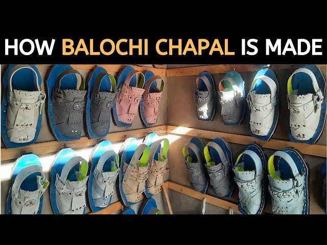 Ishraqi Designs — Balochi Bandari Chawat (Sandals)