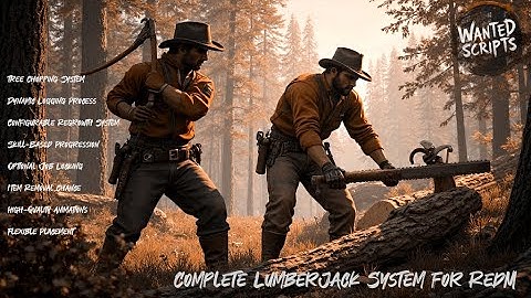 Complete Lumberjack System for RedM