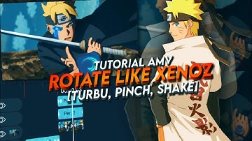 Tutorial Rotate Like Xenoz on Alight Motion 3.6.2 [Best Method] Free Preset!!