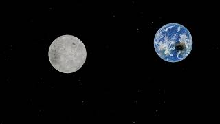 The April 2024 Solar Eclipse with Space Music.