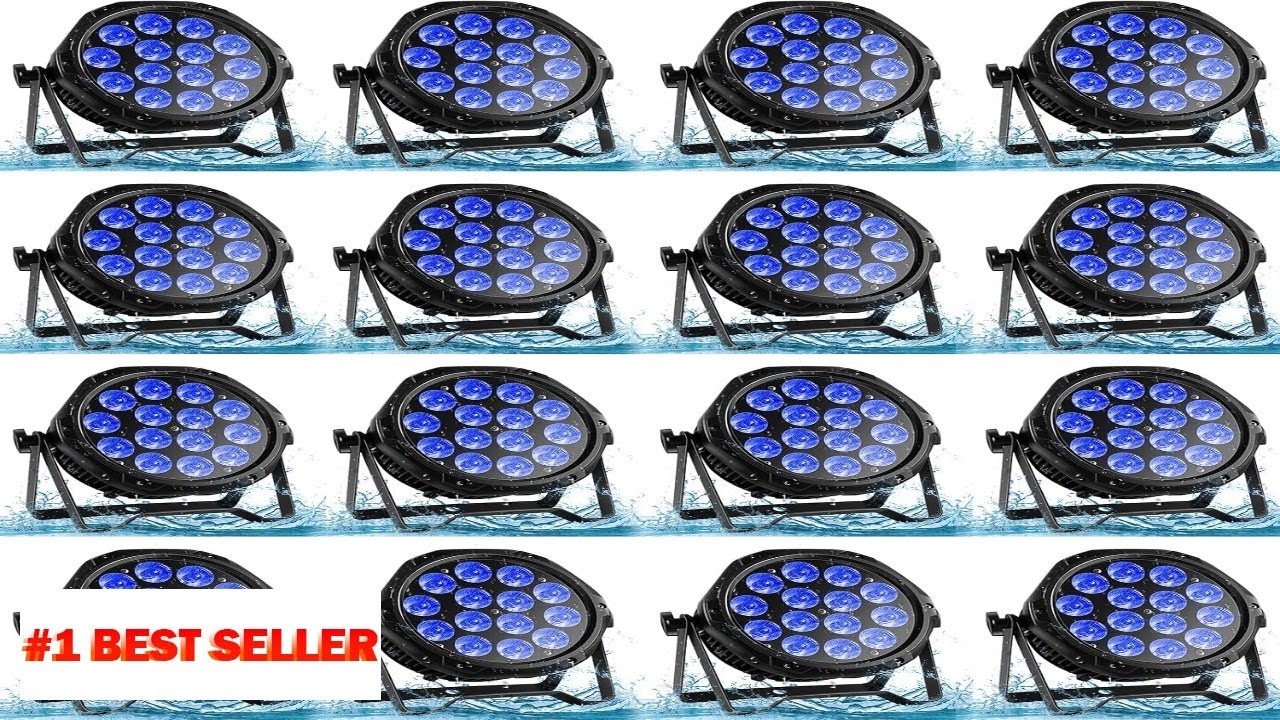 Светодиодный прожектор Par, водонепроницаемый, 14x15 Вт, светодиодный RGBW, 4 в 1, подсветка сниз...