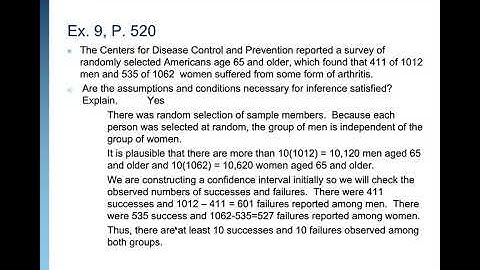AP Stat Ch 22 Comparing 2 Proportions 2021