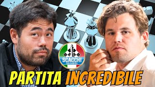 Match Pazzesco tra Nakamura e Carlsen!