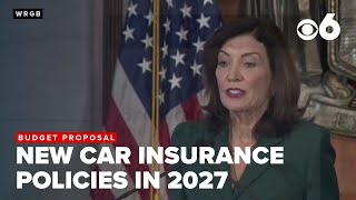 Hochul touts new car insurance policies in 2027 budget proposal