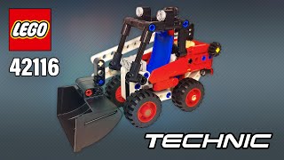 LEGO Skid Steer Loader [42116](140 pcs) Technic Building Instructions | Top Brick Builder