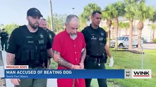 Man arrested by Lee County deputies for aggravated animal cruelty