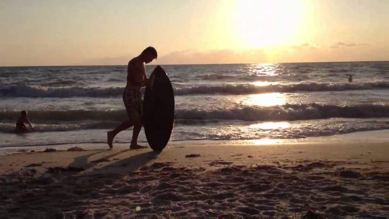 Skimboarding in Naples, Florida YouTube