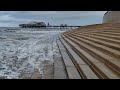 Blackpool Tide Coming In Fast A Drenching For Me
