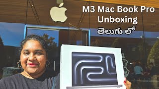 M3 MacBook Pro 2023 Unboxing in Telugu By PJ