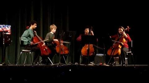 "Jolly Old St. Nick" Cello Quartet