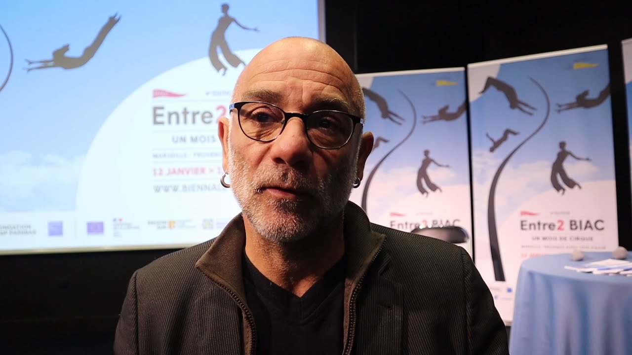 Philippe Ariagno, directeur du théâtre La Passerelle à Gap, présente "Falaise" (Entre2BIAC 2022)