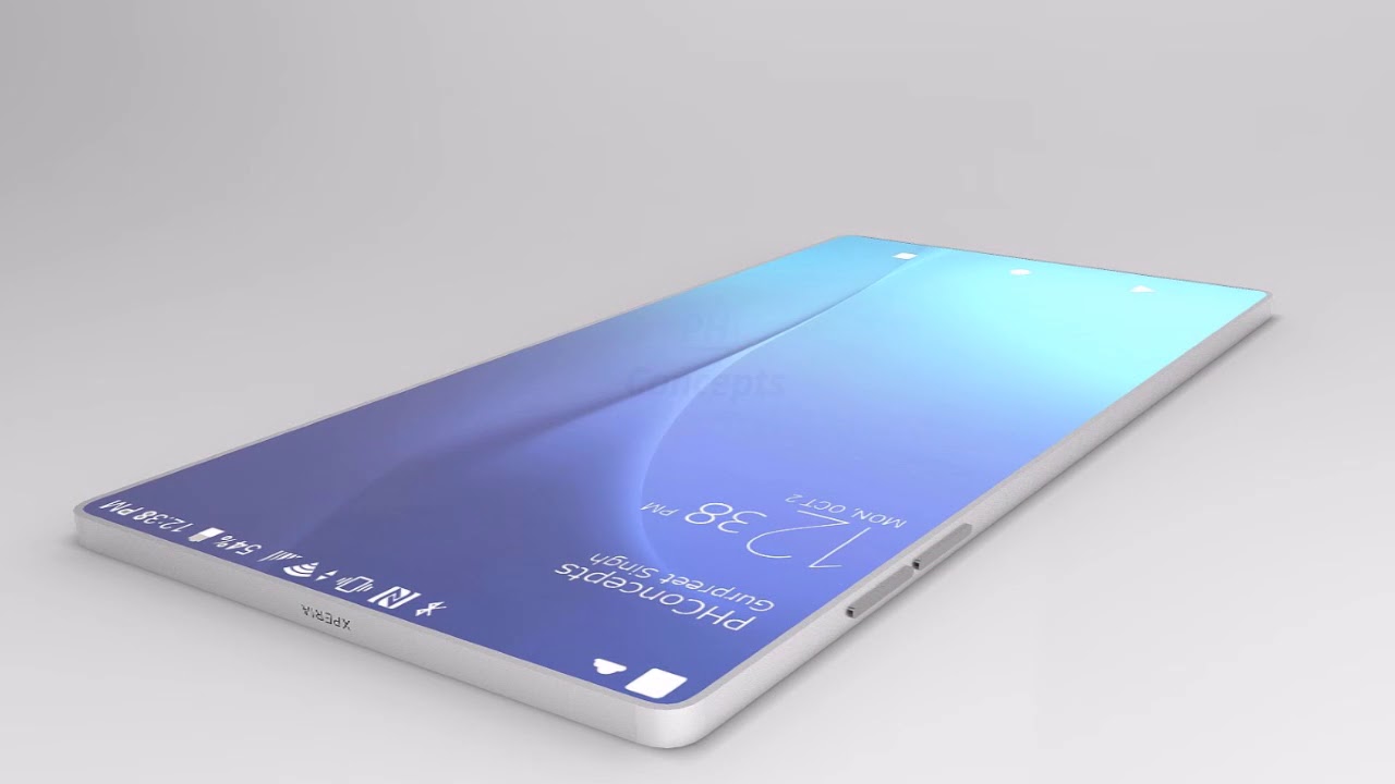 Sony Xperia 10 Concept With 4K Display Ultra Slim Machine