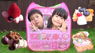 ケーキ屋さんごっこ メルちゃん おうちでお店屋さんごっこ こうくんねみちゃん Cake shop play shopping Play House