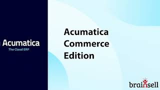Acumatica Retail Edition - Product Tour