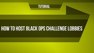 How to host Black Ops Challenge Lobbies [PS3 MOD MENU]