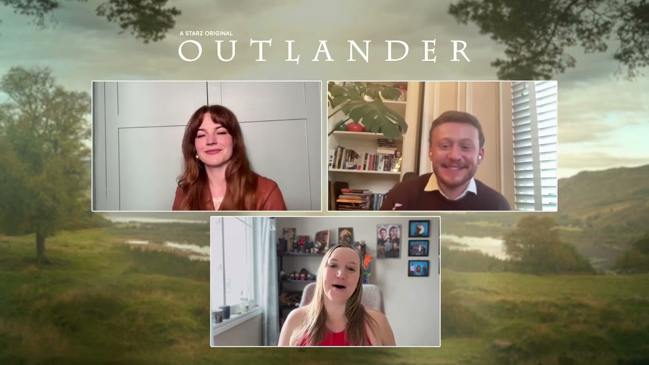 Звезды сериала «Чужестранка» Джон Белл и Иззи Мейкл-Смолл намекают на появление новой семьи в фин...