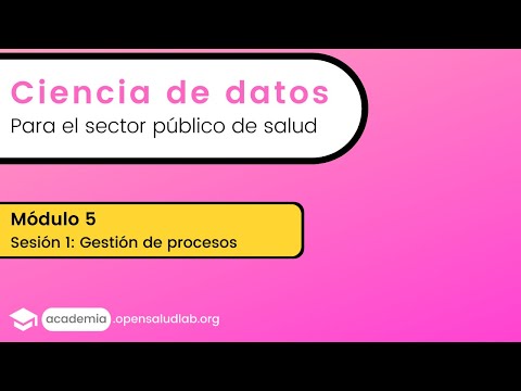 Curso Ciencia de datos - Módulo 5 / Sesión 1: Gestión de procesos