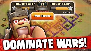 Dominate Clan Wars ♦ 3 Star Town Hall 8 Attack Strategies ♦ Clash Of Clans ♦