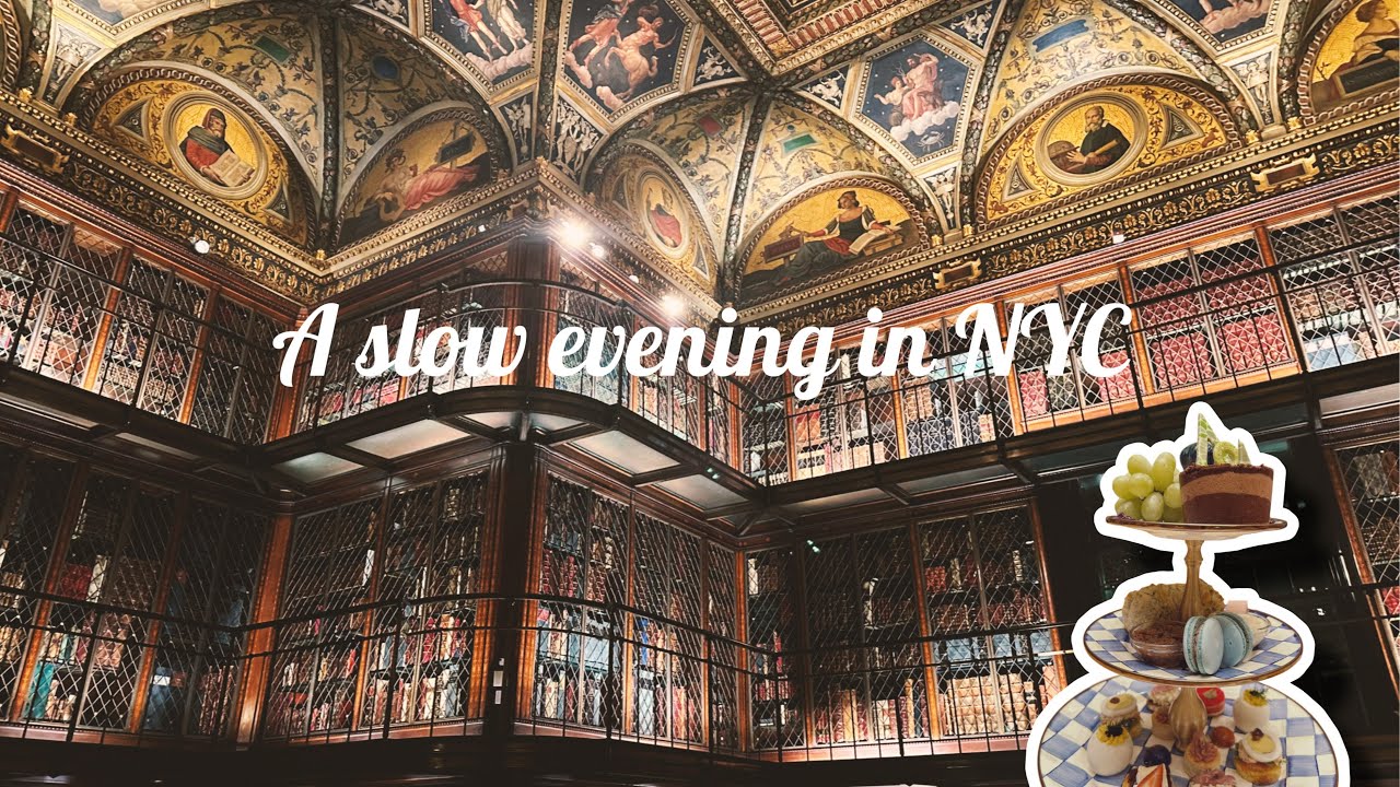 A Slow Evening in NYC ✨ | Renoir Afternoon Tea & Drawings at the Morgan Library & Museum