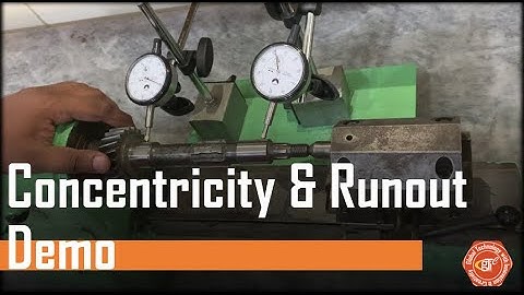 Concentricity & Runout Demo | Type of Tolerance | Engineering Drawing | L7.2 Part 15