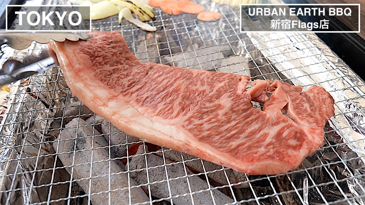 新宿駅前で手ぶら豪華BBQ 和牛＆海鮮セットに飲み放題付きで夏気分 - URBAN EARTH BBQ 新宿Flags店 -【新宿・東京】