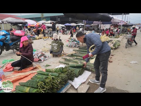Video Chợ Tết Mường Lò 2023 - A Tú ở nhà chuẩn bị Tết - youtube