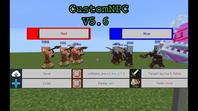 Custom NPCs Mod (1.19.3, 1.19.2) – Create Your Own NPCs