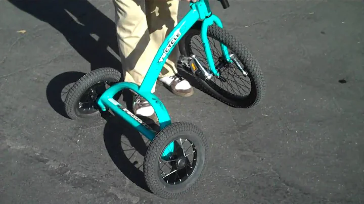 Inventor Scott Comstock demonstrates the Yu Cycle