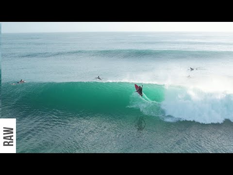 Super Clean Conditions at The Alley Friday (Raw Surfing)