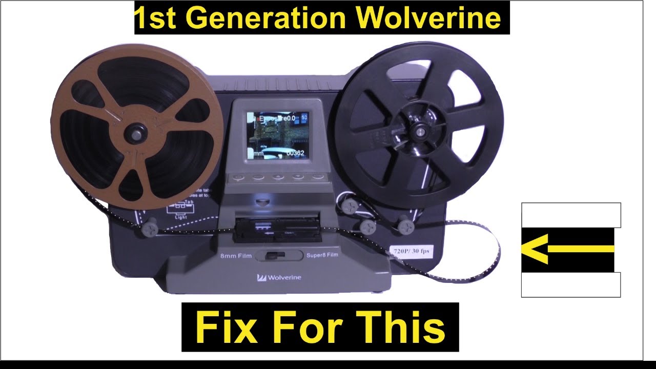 Установка сцепления в сканере Wolverine Super 8 1-го поколения