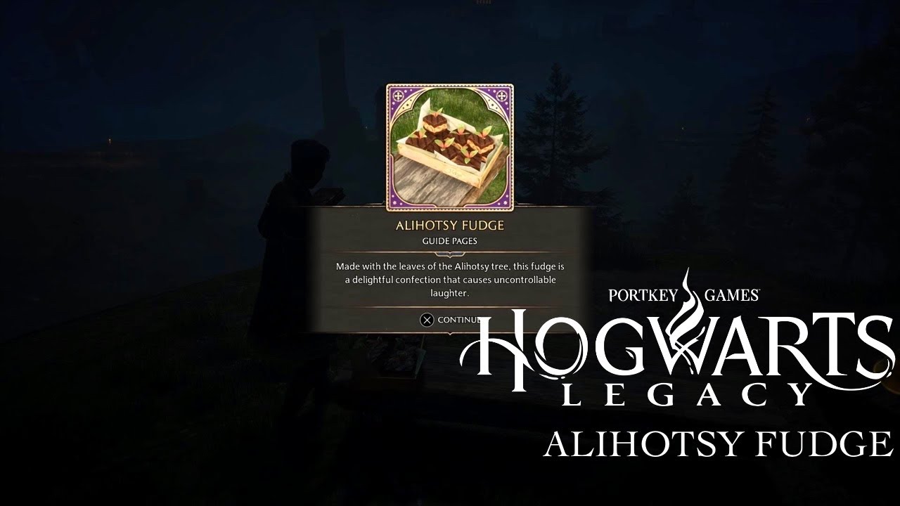 Hogwarts Legacy Alihotsy Fudge Field Guide Pages YouTube