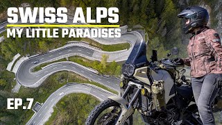 My Graubunden favorites: MALOJAPASS, SILVAPLANA, JULIERPASS  SWISS ALPS solo motorcycle trip EP.7
